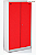 Armário de aço 2 portas - Marzo Vitorino Med. 1,62 x 0,75 x 0,40 - Imagem 9