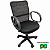 Cadeira de Escritório Giratória Executiva Telada Ergonômica Preta - Imagem 1