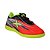 Chuteira Oxn Indoor Futsal Racer kids Menino Coral/Lima - Imagem 1