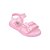 Sandália Papete Infantil Pampili Menina  Lili Laço Rosa - Imagem 1