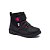 Bota Infantil Menina Klin Rock Mini Preto/Pink - Imagem 1