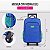 MOCHILA COM RODINHAS AZUL - Imagem 6