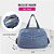 BOLSA JOY PASSEIO VIAGEM AZUL - Imagem 4
