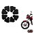 Coxim (Bucha) Da Coroa Tit 150 Tit 160 Pct 4pcs Maxx - Imagem 2