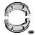 Patim Lona Freio Sapata Stander Titan Cg 125 150 160 Diafrag - Imagem 4