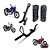 Kit Estribo+borracha+cavalete Lateral Cg 125/150/160 - Imagem 1
