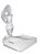 Inalador e Nebulizador de Ar comprimido G-Tech Compact DC1 - Imagem 1