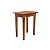Mesa Lateral 50x35 Ripada Madeira Rustica Castanho - Imagem 2