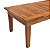 Mesa Centro 100x50 Ripada Madeira Rustica Castanho - Imagem 4