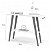 Aparador Davi 90x30 Tampo MDF 30mm Off White/Amadeirado - Imagem 6
