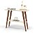 Aparador Davi 90x30 Tampo MDF 30mm Off White/Amadeirado - Imagem 1