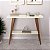 Aparador Davi 90x30 Tampo MDF 30mm Off White/Amadeirado - Imagem 2