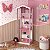 Casa De Boneca Dos Sonhos 3 Cômodos Branco Rosa - Imagem 2