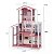 Mega Casa De Boneca Sonho 8 Cômodos Branco Rosa - Imagem 5