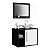 Conjunto Gabinete Baden Bechara Banheiro Preto e Branco - Imagem 1