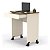 Escrivaninha Mesa Compact Not 0,70 Off White Freijó - Imagem 3