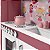Cozinha Infantil Diana em MDF Branco Rosa - Imagem 5