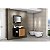 Conjunto Gabinete Baden Bechara Banheiro Preto Ripado - Imagem 5