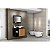 Conjunto Gabinete Baden Bechara Banheiro Preto Ripado - Imagem 4