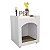 Mesa Cabeceira Casinha de Cachorro/Gato PET Branco - Imagem 1