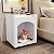 Mesa Cabeceira Casinha de Cachorro/Gato PET Branco - Imagem 3