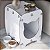 Mesa De Cabeceira Casinha Pet Gato Cat Branco - Imagem 2