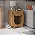 Mesa De Cabeceira Casinha Pet Gato Cat Natural - Imagem 3
