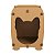 Mesa De Cabeceira Casinha Pet Dog Natural - Imagem 2