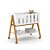 Mini Berço Sissi Matic 61360 Branco Eco Wood - Imagem 1