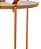 Mesa De Apoio Lateral Duda Nature/Bronze - Imagem 2