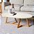 Mesa de Centro Classic Oval Tebarrot Off White - Imagem 2