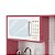 Cozinha Infantil c/ Refrigerador Elo Fit Branco Rosa - Imagem 5