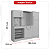 Cozinha Infantil c/ Refrigerador Elo Fit Branco Rosa - Imagem 7