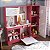 Cozinha Infantil c/ Refrigerador Elo Fit Branco Rosa - Imagem 2