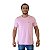 Camiseta Ralph Lauren Rosa Claro Logo Clássico Celeste - Imagem 1