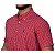 Camisa Ralph Lauren Xadrez Listras Dupla Vermelho Logo Clássico Azul Royal - Imagem 5
