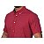 Camisa Ralph Lauren Quadriculada Dupla Listras Vermelho Logo Clássico Celeste - Imagem 4