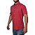 Camisa Ralph Lauren Quadriculada Dupla Listras Vermelho Logo Clássico Celeste - Imagem 2