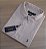 Camisa Social Oxford Manga Curta Off-White Logo Colorido - Imagem 1