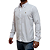 Camisa Social Oxford Manga Longa Branco Logo Colorido - Imagem 2