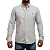 Camisa Social Oxford Manga Longa Off White Logo Colorido - Imagem 1