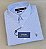 Camisa Ralph Lauren Quadriculada Manga Curta Branco Listras Dupla Azul Logo Colorido - Imagem 1