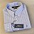 Camisa Ralph Lauren Quadriculada Manga Longa Cinza Listra Marinho Logo Colorido - Imagem 3