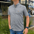 Camisa Ralph Lauren Micro Xadrez Manga Curta Preto Logo Colorido - Imagem 2