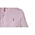 Camisa Social Ralph Lauren Tricoline Manga Curta Rosa Claro Logo Colorido - Imagem 2