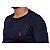 Suéter Ralph Lauren Gola Redonda Azul Marinho - Imagem 4