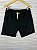 Short Sarja Ralph Lauren Preto Logo Clássico Vermelho - Imagem 1