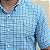 Camisa Ralph Lauren Xadrez Manga Curta Verde Claro Listras Vermelho Logo Colorido - Imagem 1
