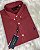 Camisa Ralph Lauren Quadriculada Manga Curta Vermelho Logo Clássico Royal - Imagem 1