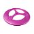BRINQUEDO PARA PET FRISBEE POP PLASTICO ROSA - Imagem 1